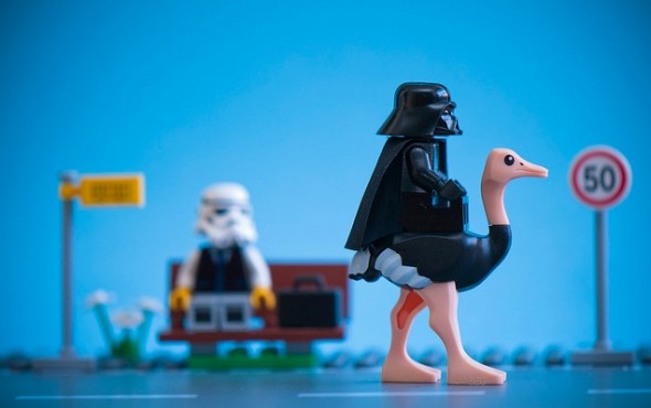 darth vader lego and ostrich darth vader lego and ostrich