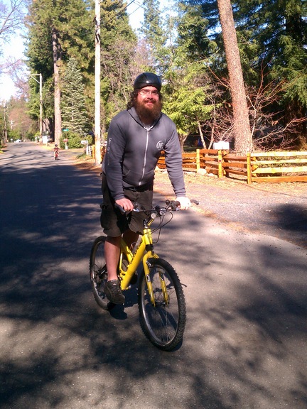 NF reader seth on a bike