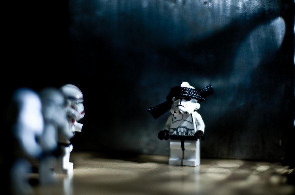 Storm Trooper Ninja Taking Control of His Destiny Storm trooper ninja taking control of his destiny by starting his workout