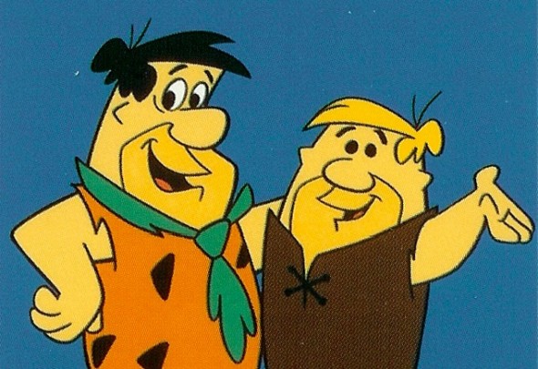 Fred and Barney Workout Pals