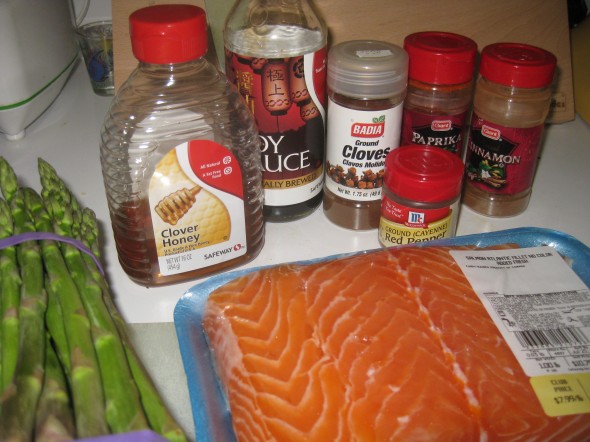 Honey Soy Sauce Salmon Recipe Ingredients