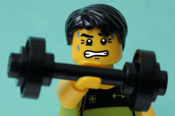 Lego Lifting Dumbbell