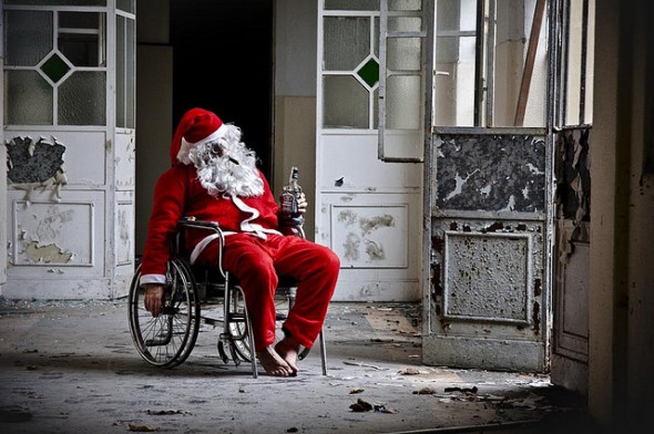 drunk santa