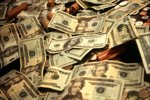 dollar bills