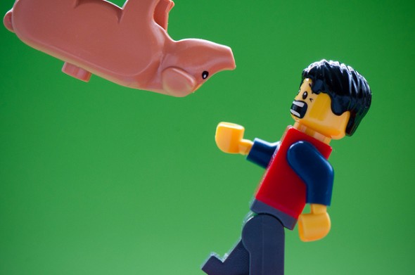 Bacon, Beware of Spider Pig Bacon, Beware of Spider Pig